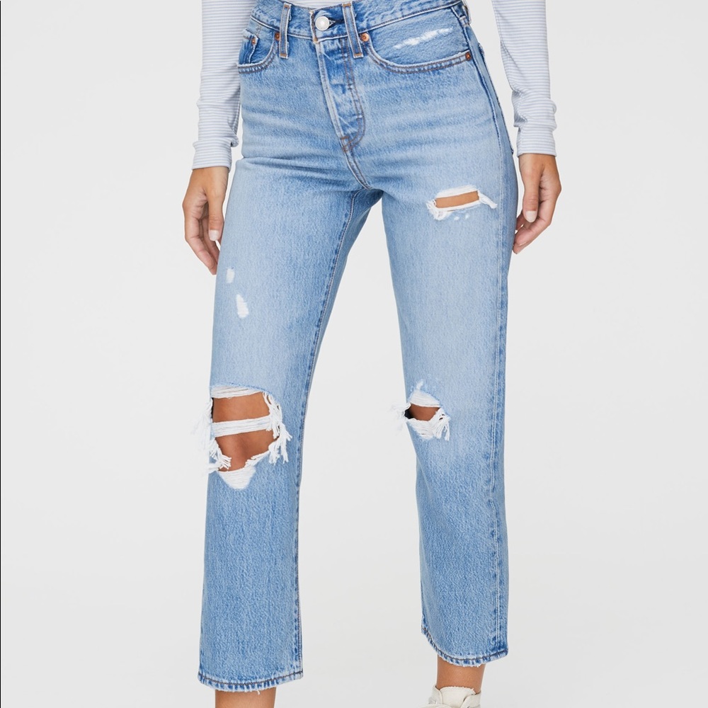 Levis Wedgie Straight Jeans